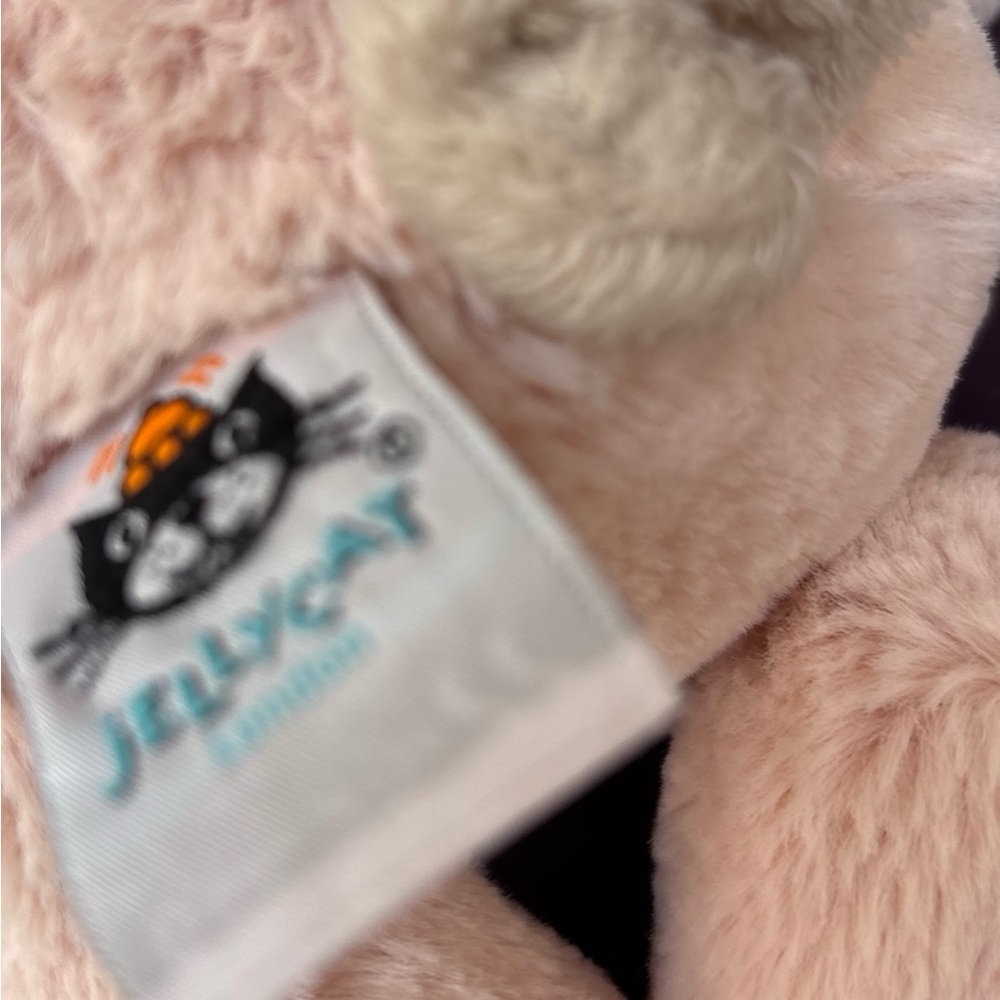 Jellycat BASHFUL PIG Plush Stuffed Toy Retired  pastel Pink - Picture 6 of 8